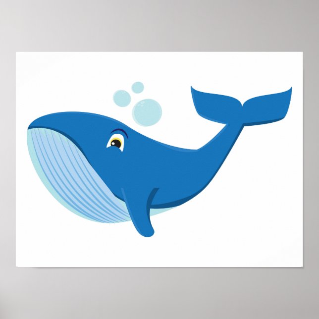 Poster Baleine (Devant)