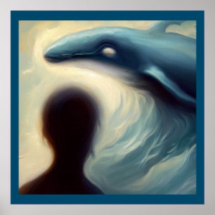 Poster Baleine animale 1