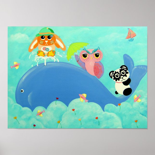 Poster Baleine D'Un Temps (Devant)