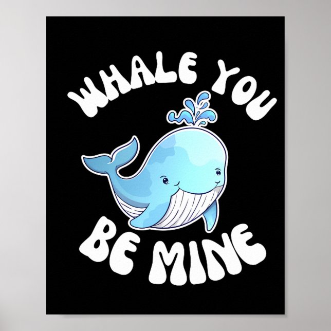 Poster Baleine, tu es mienne (Devant)