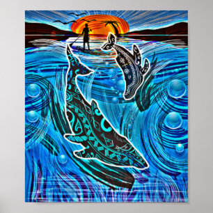 Poster Baleines