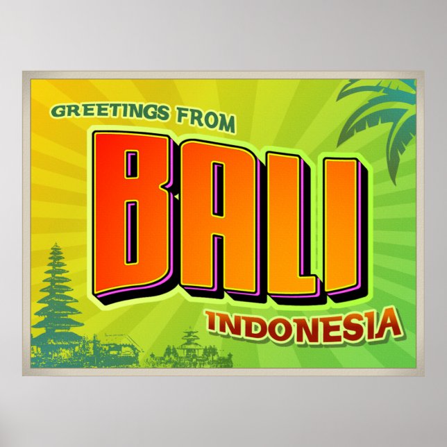 POSTER BALI (Devant)