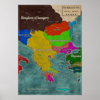 Poster Balkans 1355