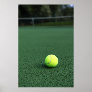 Poster Ball de tennis