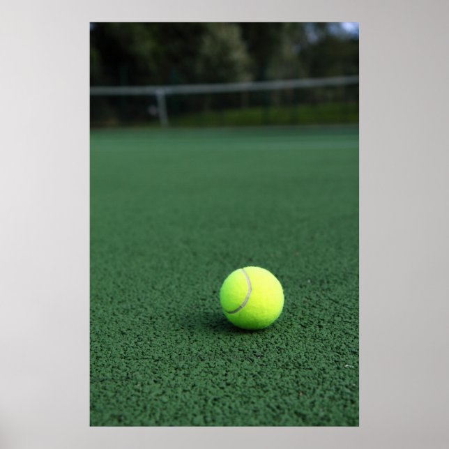 Poster Ball de tennis (Devant)