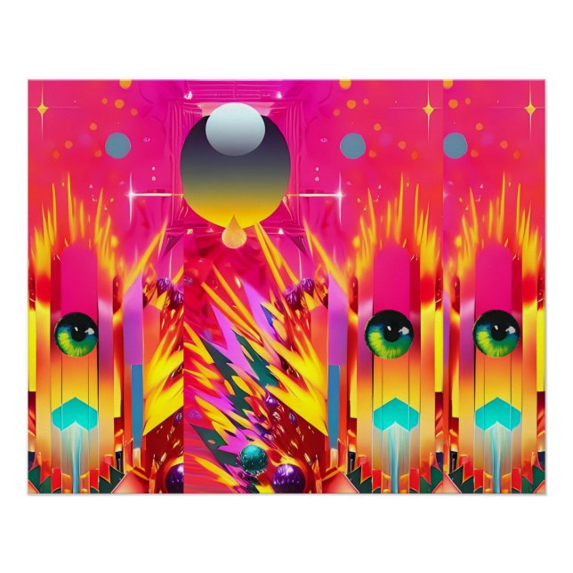 Poster Ball Dropper Eye Popper (Devant)