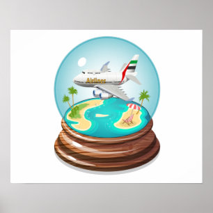 Poster Balle de cristal d'été