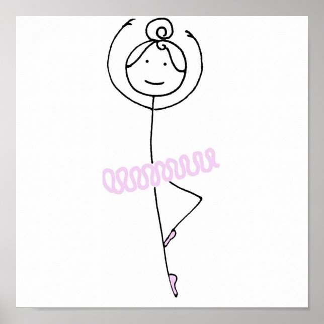 Poster Ballerina (Devant)