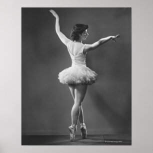 Poster Ballerina à Tutu