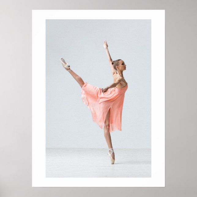 Poster Ballerina élégant - SRF (Devant)