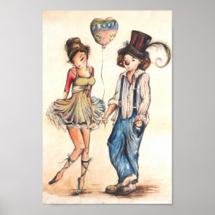 Poster Ballerina et le clown