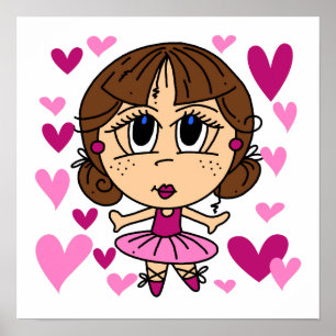 Poster Ballerina Girl