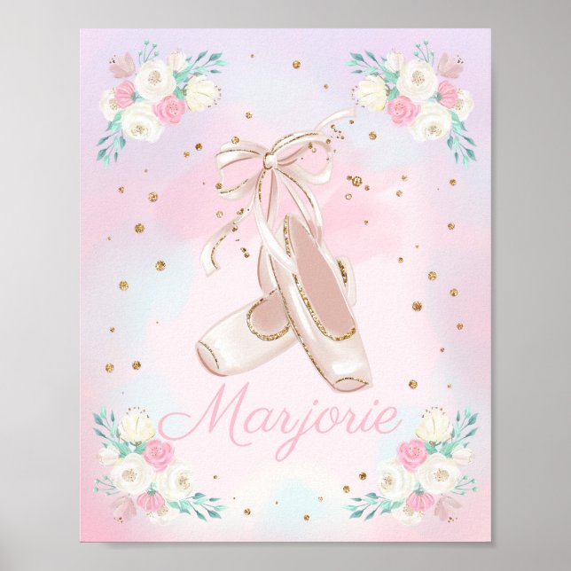 Poster Ballerina Pointe (Devant)