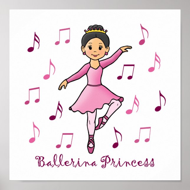 Poster Ballerina Princess (Devant)