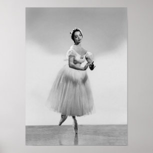 Poster Ballerine Noire