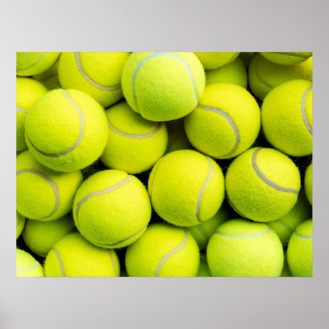 Poster Balles de tennis (Devant)