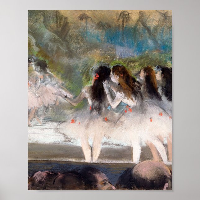 Poster Ballet à l'Opéra de Paris par Edgar Degas (Devant)