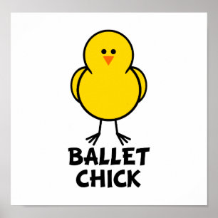 Poster Ballet Chick