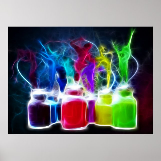 Poster Ballet des couleurs (Devant)