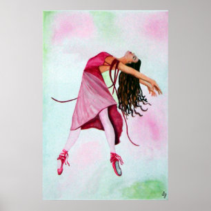 Poster Ballet En Rose