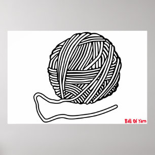 Poster Ballof Yarn