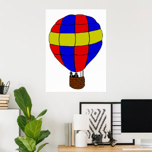 Poster Ballon à air chaud
