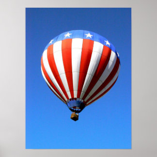 Poster Ballon à air chaud 1