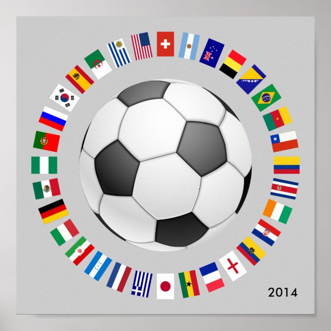 POSTER BALLON DE FOOT AMÉRICAIN (Devant)