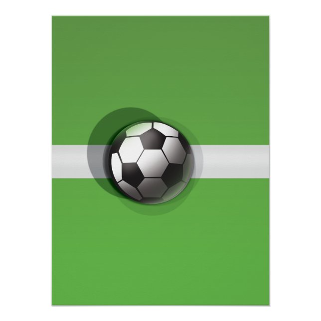 Poster Ballon de football (Devant)