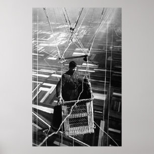 Poster Ballon d'observation de WWI