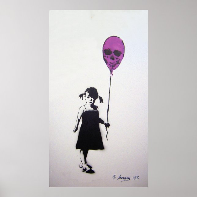 Poster Balloon Girl (Devant)