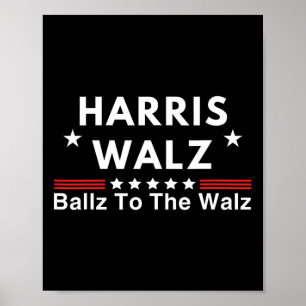 Poster Ballz Au W Harris W 2024 Kalama Harris Waltz 2