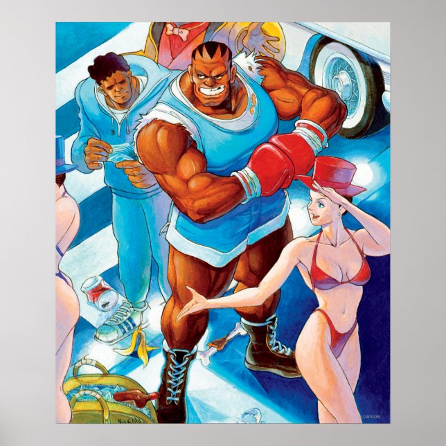 Poster Balrog avant le combat de rue (Devant)