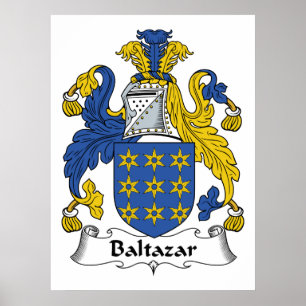 Poster Baltazar Famille Crest