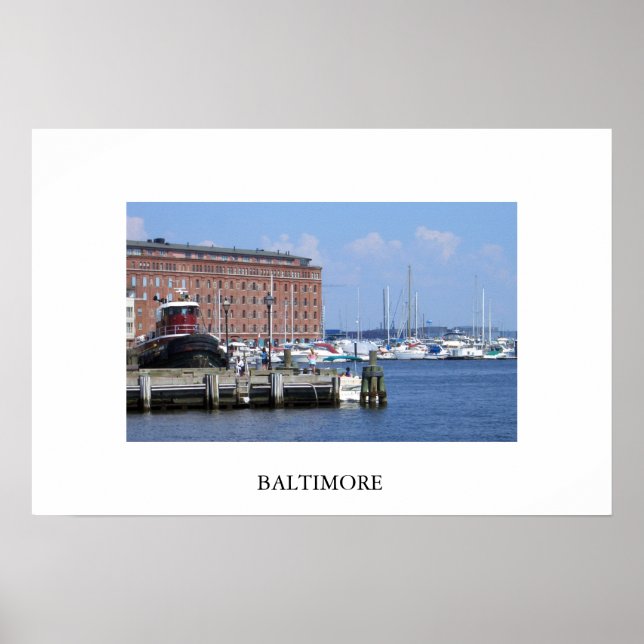 Poster Baltimore (Devant)