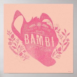 Poster Bambi   Oh Cher