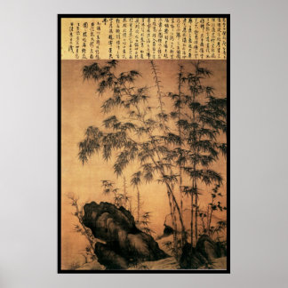 Poster Bambou chinois