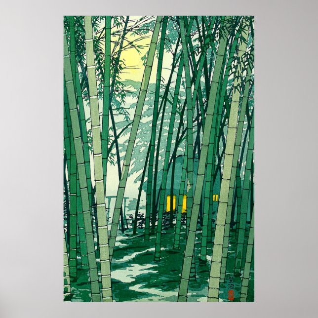 Poster Bambou en été Kasamatsu Shiro 1954 (Devant)