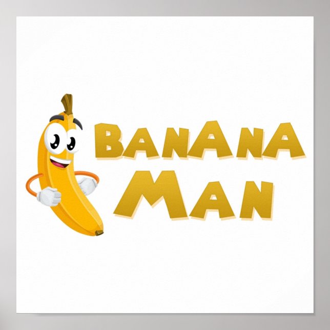 Poster bananaman (Devant)