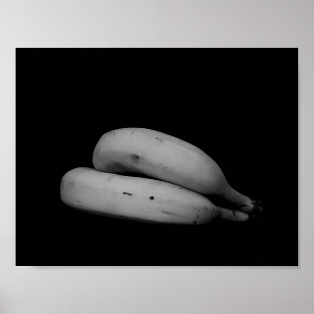 Poster Bananes en amour Belle Unique Amusement Cool (Devant)