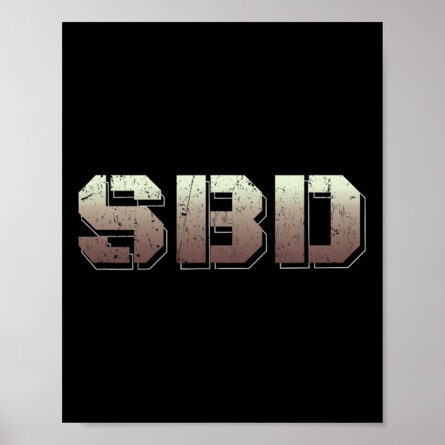 Poster Banc Sbd Squat Deadlift (Devant)