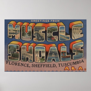 Poster Bancs de muscle, Alabama - grandes scènes de