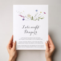 Bande Dainty Colorée Fleur Fleur Fleur Late Nuit