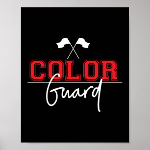 Poster Bande de marquage Color Guard