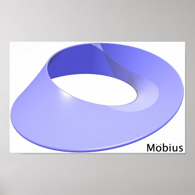 Poster Bande de Mobius. (Devant)