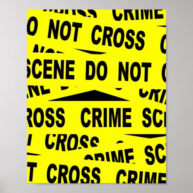 Poster Bande de scène de crime (Devant)