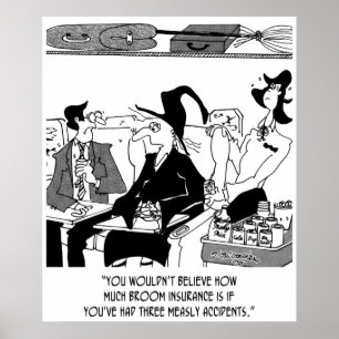 Poster Bande dessinée 5221 d'assurance