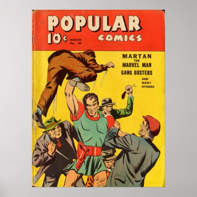 Poster Bande dessinée populaire 049 JVJOnt (Devant)