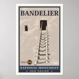 Poster Bandelier Monument National 1