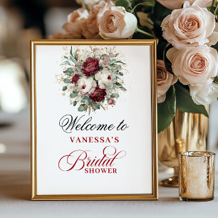Poster Banderole de bienvenue pour une fête prénuptiale G